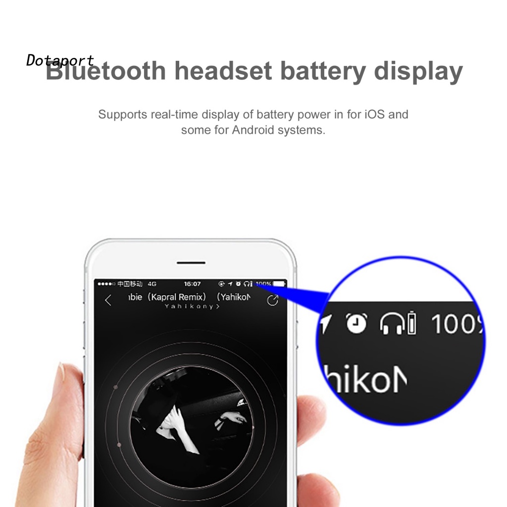 Tai Nghe Bluetooth 5.0 Không Dây KDDT-180 Độ Chất Lượng Cao