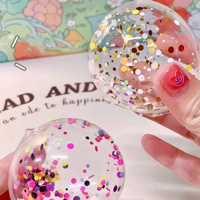 Đồ Chơi Thổi Bong Bóng Nước Tự Dính Rộng 5cm Dành Cho Trẻ Em