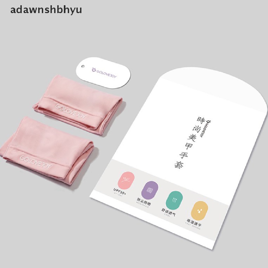 1 Đôi Găng Tay Chống Tia UV Không Ngón Tiện Dụng Khi Làm Móng