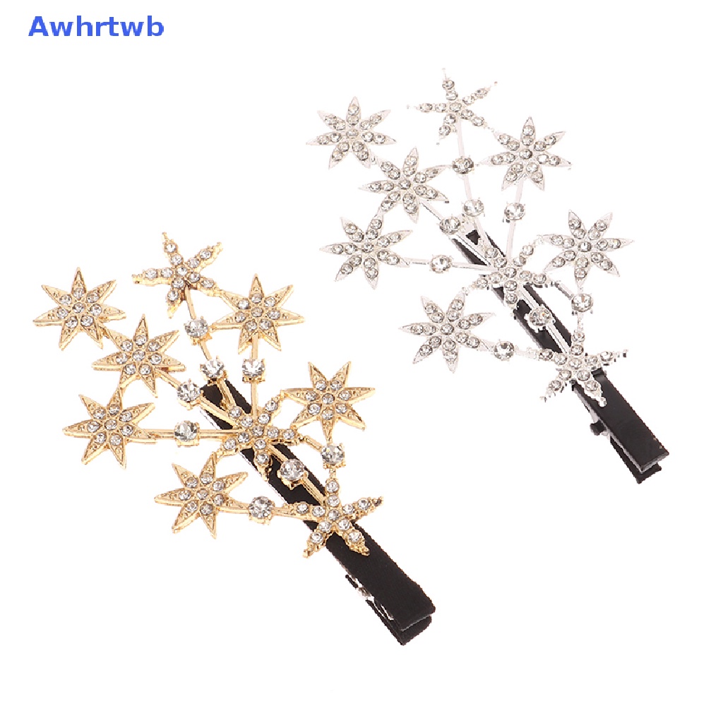 Kẹp Tóc Đính Đá Thời Trang Dành Cho Nữ Mới