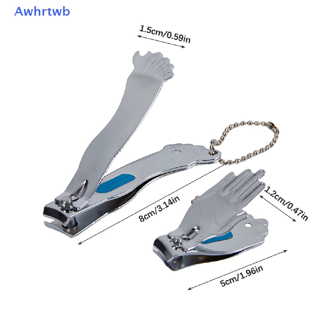 Set 2 Dụng Cụ Làm Móng Chuyên Nghiệp Bằng Thép Không Gỉ Mới