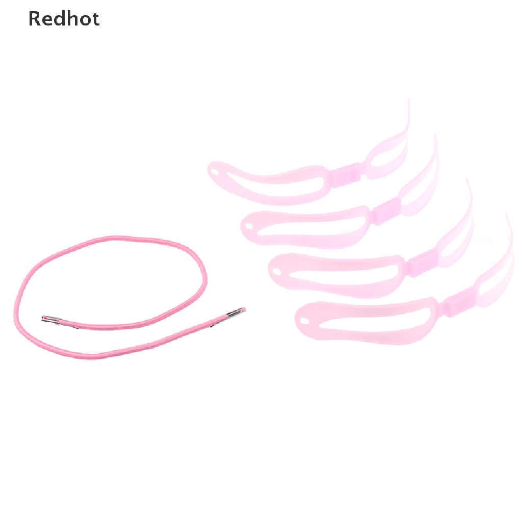 &lt; Redhot &gt; Thước Thẻ Xăm Lông Mày Nhân Tạo Nổi Bật Trang Điểm Vĩnh Viễn Diy