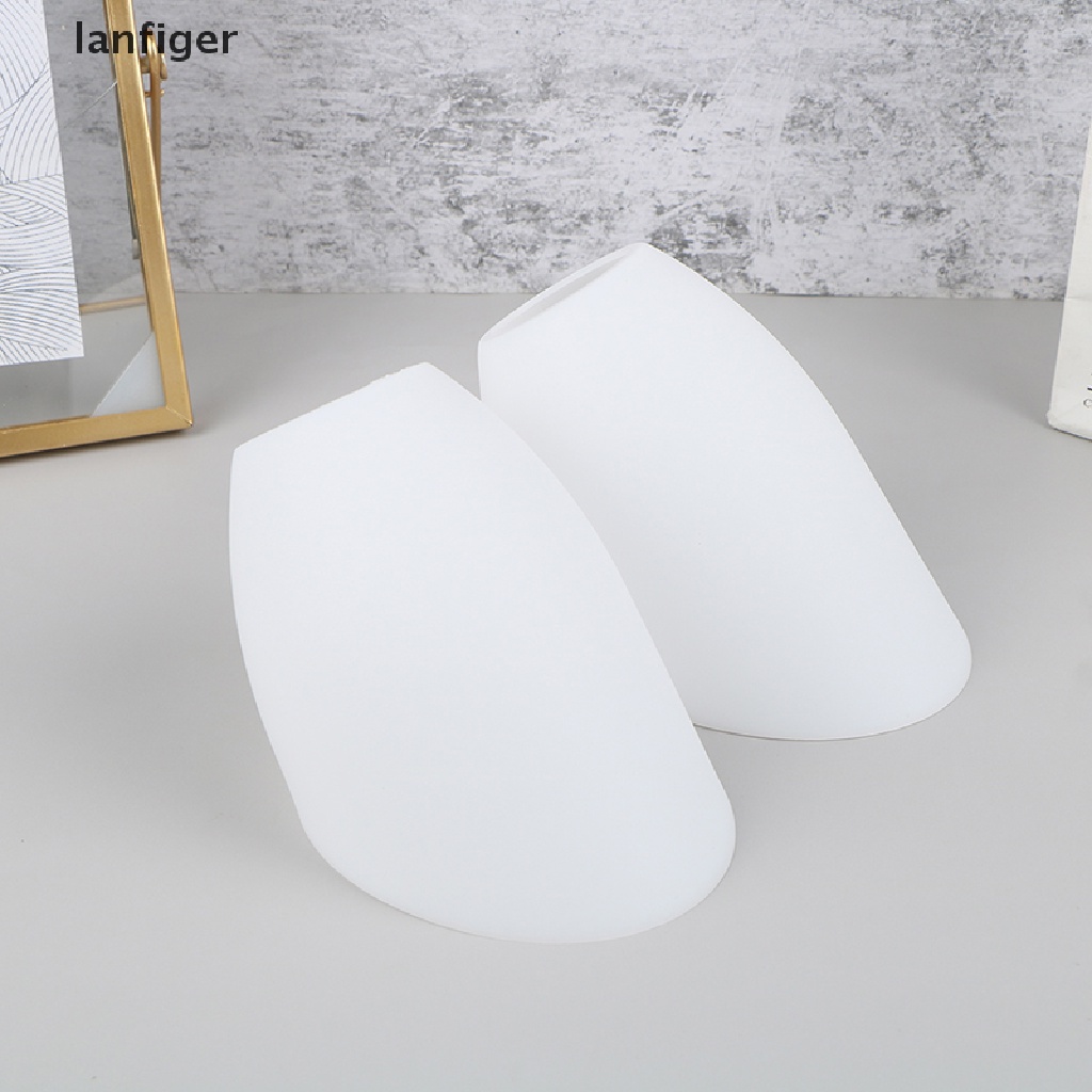 1 Vỏ Bọc Đèn Bằng Nhựa Màu Trắng Thiết Kế Đơn Giản