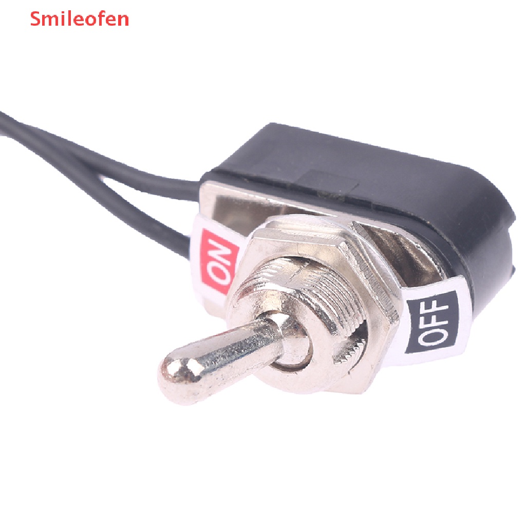 [Smileofen] Công Tắc Chuyển Đổi AC 250V 3A On / Off Chuẩn Có Dây Cáp 15Cm
