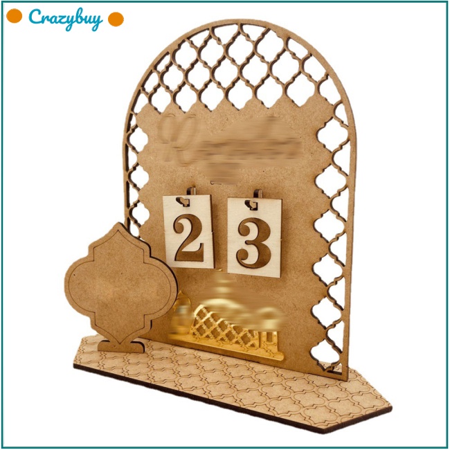 Cr Lịch Đếm Ngược Bằng Gỗ Diy Dùng Trang Trí Nhà Cửa