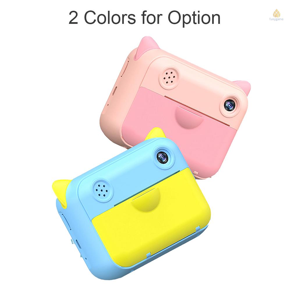 Máy Ảnh Kỹ Thuật Số 1080P Màn Hình LCD 12MP 2.4 Inch Tích Hợp Pin 32GB TF Dễ Thương Cho Trẻ Em