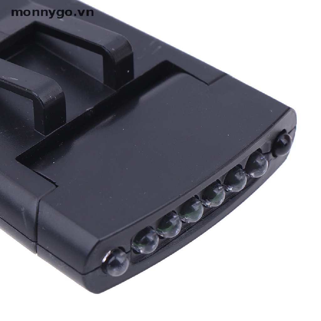 Đèn LED Kẹp Mũ Lưỡi Trai Có Thể Sạc Lại Dùng Cho Cắm Trại Ngoài Trời