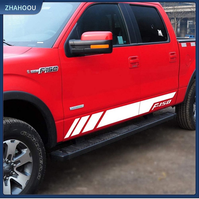 ☃Nhà Cửa☃ Miếng Dán Trang Trí Cửa Xe Hơi Ford Raptor F-150 Bằng Chất Liệu Vinyl