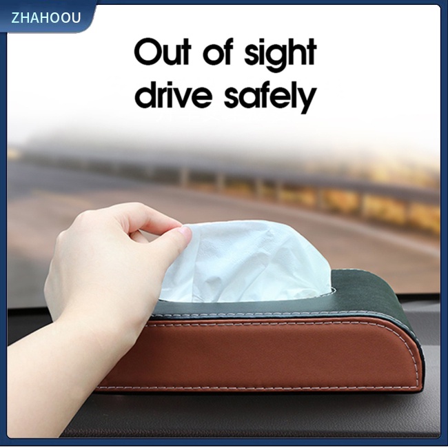 ☃Nhà Cửa☃ Hộp Đựng Khăn Giấy Gắn Ghế Ngồi Xe Hơi Trang Trí Nội Thất Sang Trọng