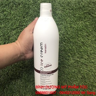 Dầu gội cho tóc yếu Keratin Inebrya Restructuring Shampoo 1000ml (2026)