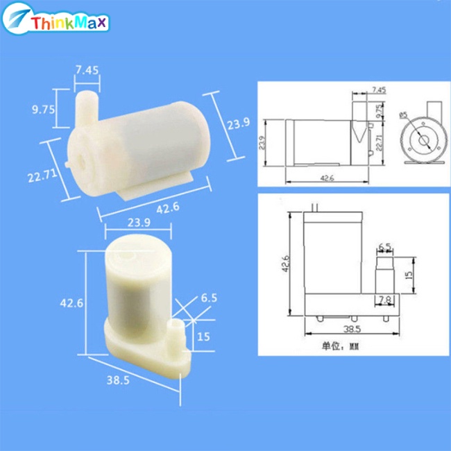 Thinkmax Máy bơm chìm THINKMAX DC 3V mini cho bể cá
