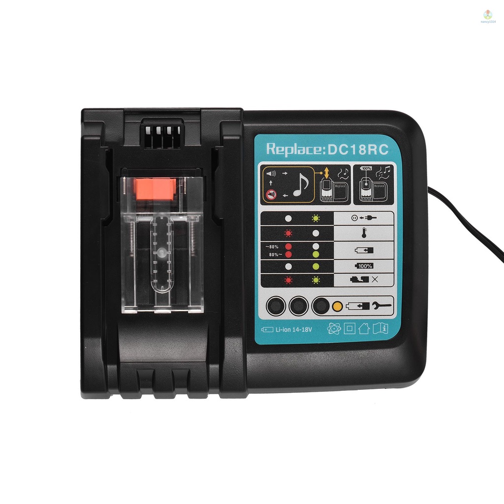 MAKITA Thiết Bị Sạc Pin Lithium-ion Tương Thích Với Pin Li-ion 14.4V ~ 18V