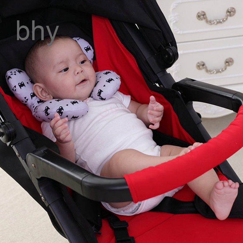Gối Kê Cổ Chữ U Mềm Mại Hình Hoạt Hình Dành Cho Bé Khi Đi Xe Hơi