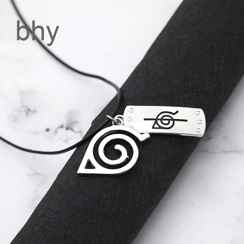 Vòng cổ Mặt Hình Lá Biểu Tượng Anime Naruto
