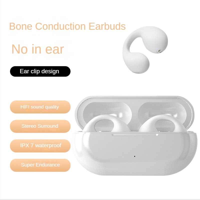 Tai Nghe Nhét Tai Bluetooth Không Dây TWS BH3I Kẹp Vành Tai Không Định Vị Xương