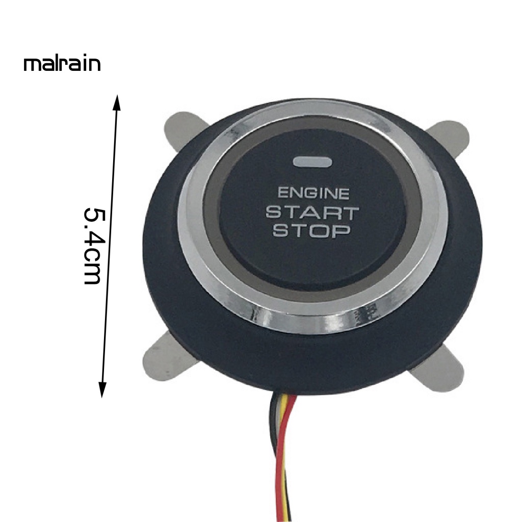 Công Tắc Đánh Lửa Động Cơ Xe Hơi 12V Bằng ABS Dễ Lắp Đặt / Tháo Gỡ Tiện Dụng