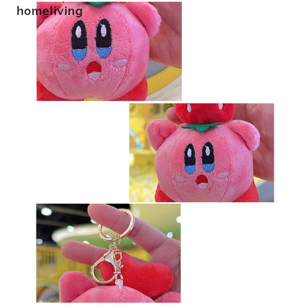 1 Móc Khóa Hình Búp Bê Kirbi Nhồi Bông Dễ Thương