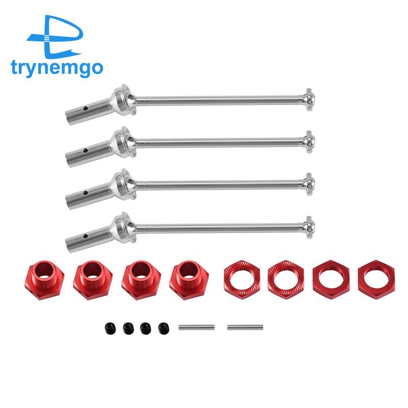 Trục Truyền Động Bằng Kim Loại 17mm Lục Giác Cho Xe Hơi Điều Khiển Từ Xa Arrma 1 / 7 1 / 8