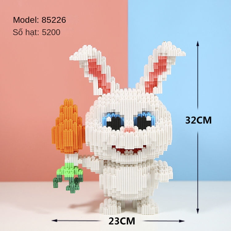 Bộ Đồ Chơi Lắp Ráp Hình Gấu Trúc Cho Bé