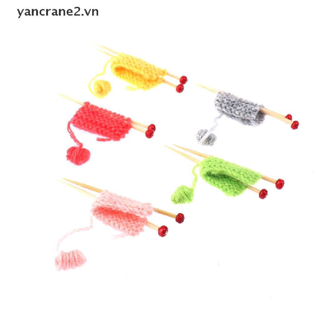 {YAN2} Áo Sweater Dệt Kim Thủ Công Mini Nhiều Màu Sắc Phụ Kiện Đồ Chơi Búp Bê {yancrane2.vn}