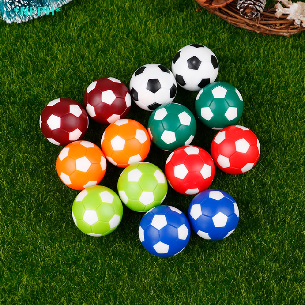 Bộ 2 Quả Bóng Đá 36mm Fussball Bằng Nhựa Trong Suốt Kích Thước 2021 Mới