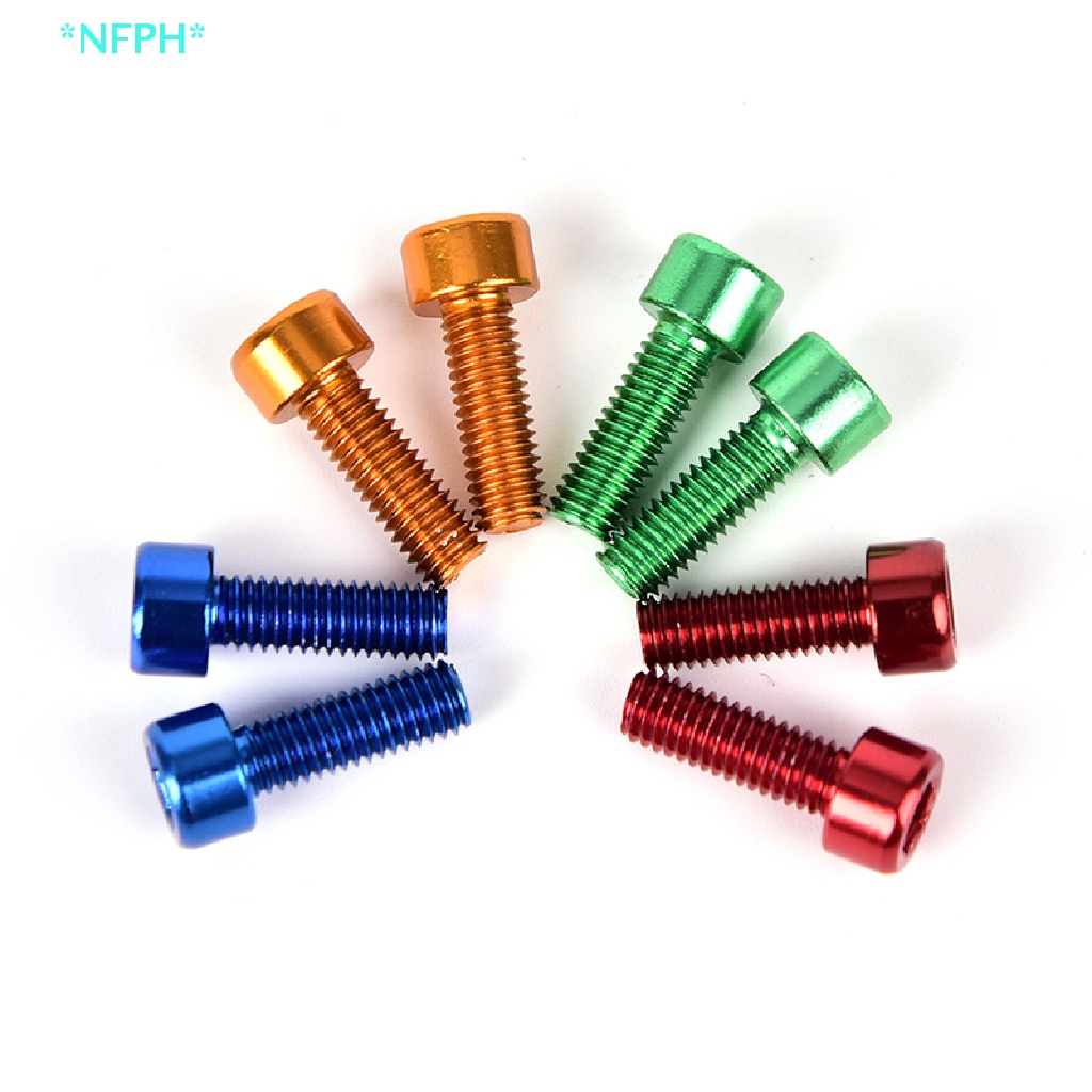 Bộ 2 Ốc Lục Giác M5 * 15MM Bằng Hợp Kim Nhôm Gắn Xe Đạp Tiện Dụng