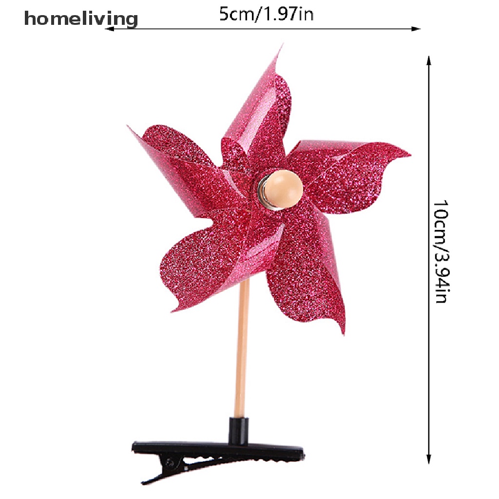 Cối Xay Gió Nhỏ Nhiều Màu Sắc Dễ Thương Vui Nhộn Phong Cách Hàn Quốc#Set 39 Kẹp Tóc Nhiều Kiểu Dáng Thời Trang