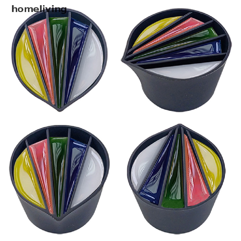 Cốc Silicone Chia 2 / 3 / 4 / 5 Ngăn Có Thể Tái Sử Dụng Tiện Lợi