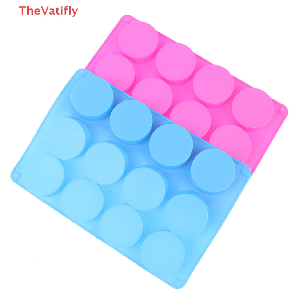 1 Khuôn Silicone Làm Bánh Kẹo 12 Lỗ DIY