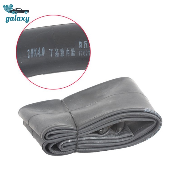 Galaxy Ống Cao Su Butyl 20 Inch Siêu Rộng Chịu Nhiệt Độ Cao Cho Xe Đạp