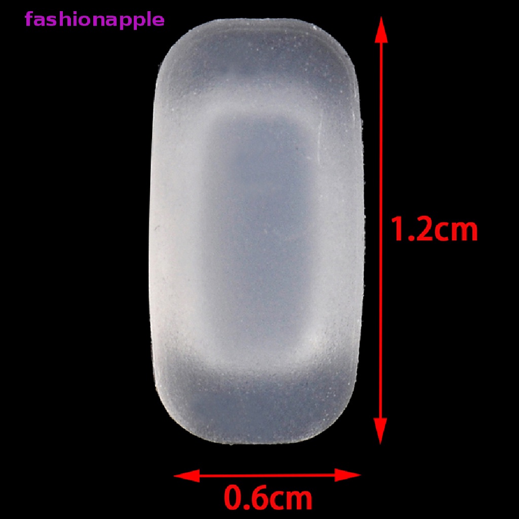 Set 5 Cặp Đệm Mũi Mắt Kính Bằng silicone Mềm Hình Chữ Nhật