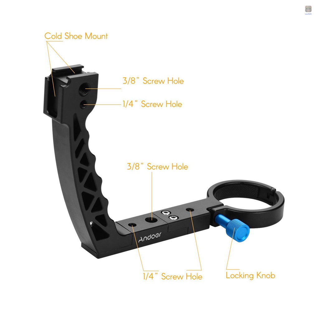 Tay Cầm Chống Rung Andoer Bằng Hợp Kim Nhôm Cho DJI Ronin S