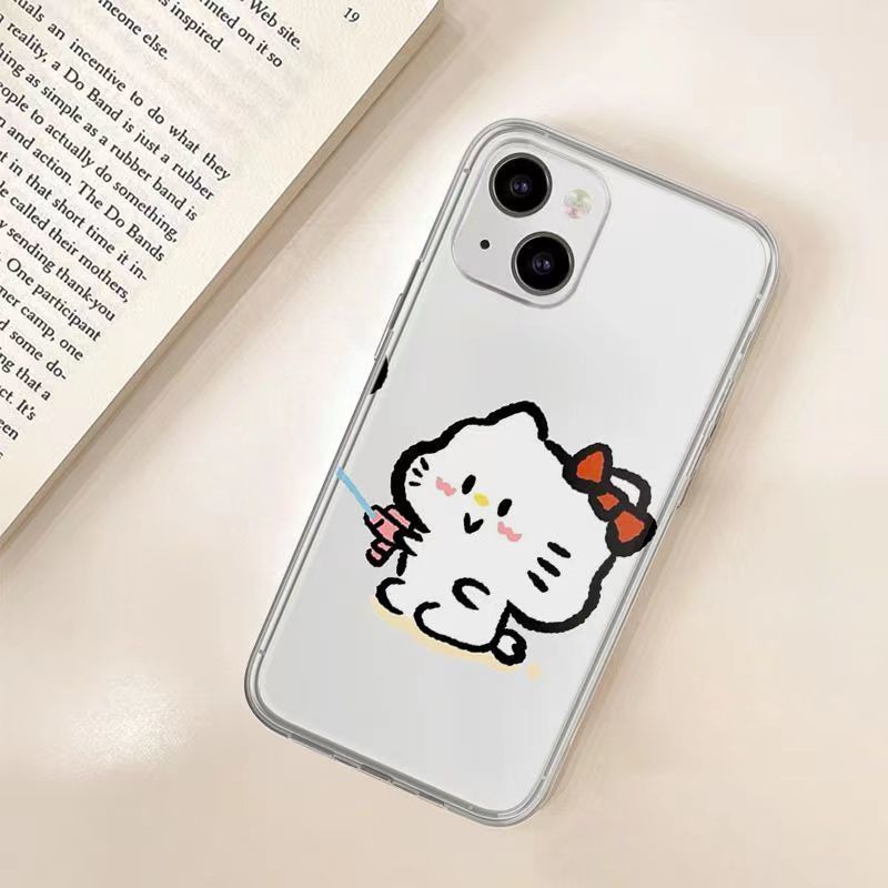 ✅Ốp Điện Thoại Họa Tiết Hello Kitty / Chó Pacha / Chó Vui Nhộn Kiểu Mới Cho Iphone13promax xsmax1211 148 T9FR 148