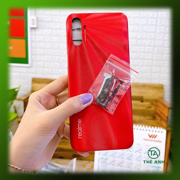 ( ẢNH THẬT ) Bộ vỏ Realme C3i hàng như hình