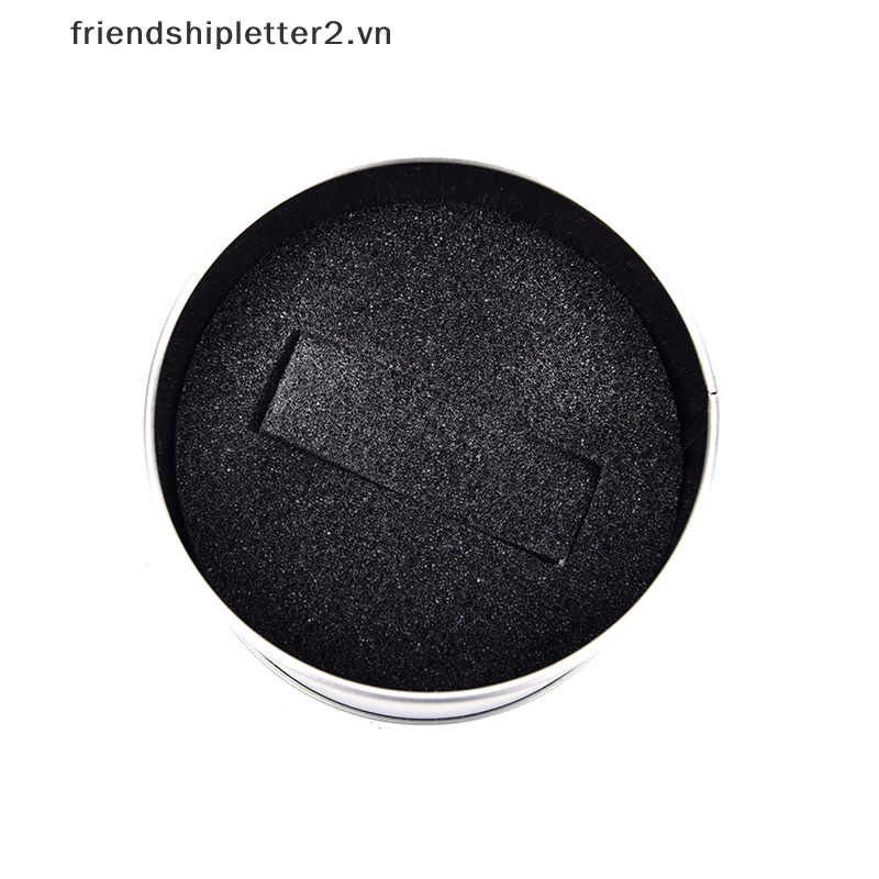 Hộp Đựng Đồng Hồ Hình Tròn Bằng Kim Loại Màu Bạc Kèm Giá Đỡ Tiện Dụng