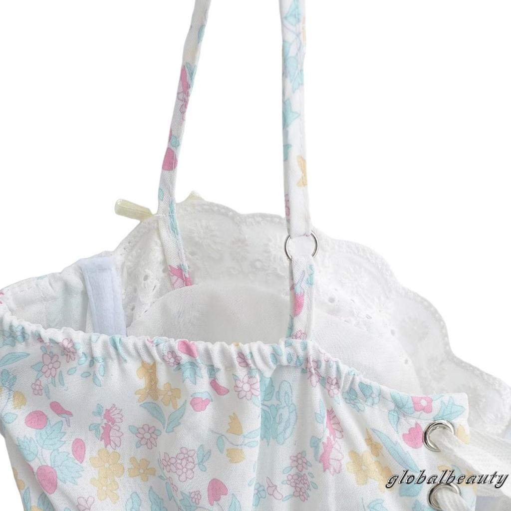 Đầm Hai Dây Hở Lưng Phối Ren Họa Tiết Hoa Thời Trang Mùa Hè Cho Nữ