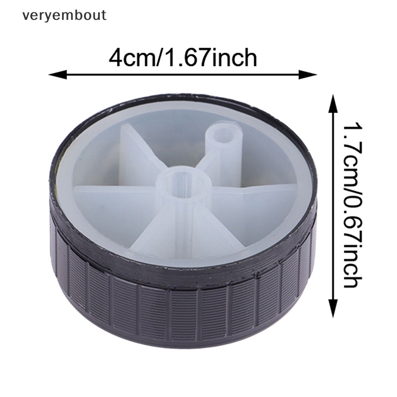 Nút Vặn Điều Chỉnh Âm Lượng Bằng Hợp Kim Nhôm 40x17mm 6mm Chuyên Dụng