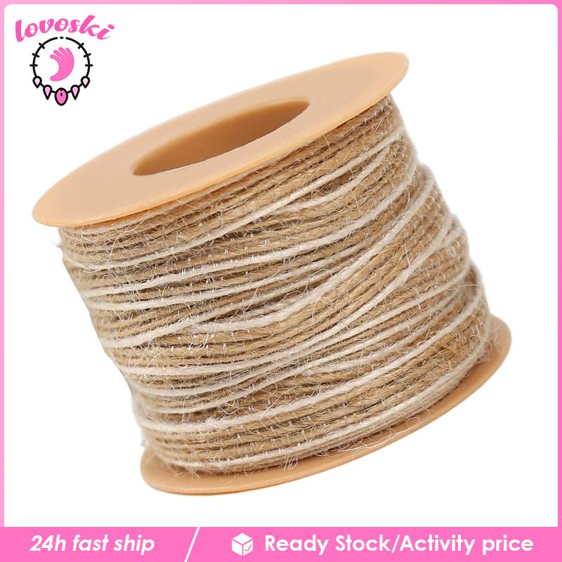 Cuộn Dây Đay Tự Nhiên Kích Thước 1cm Dùng Làm Quà Tặng