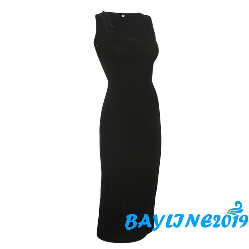 Đầm Dài Không Tay Màu Sắc Thời Trang Mùa Hè Cho Nữ