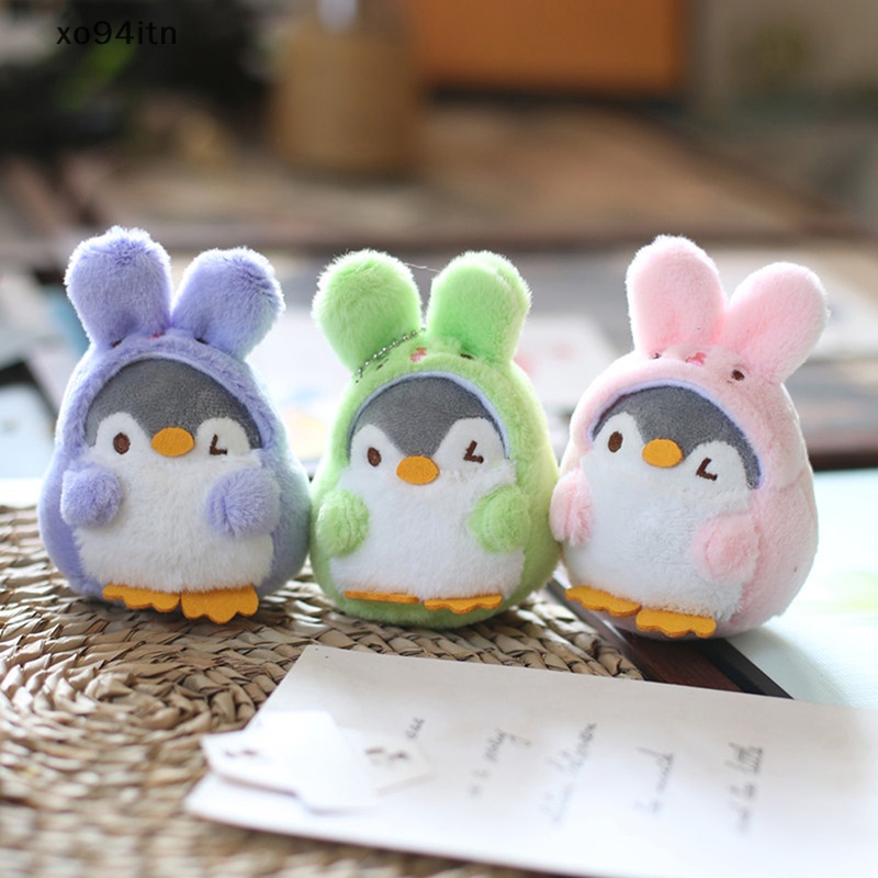 Tn Móc Khóa Hình Chim Cánh Cụt Nhồi Bông Mềm Mại Đáng Yêu Vui Nhộn Thích Hợp Làm Quà Sinh Nhật Trang Trí Túi Xách n