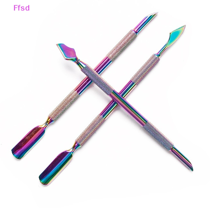 {Ffsd} Bộ Dụng Cụ Làm Móng Bằng Thép Không Gỉ Loại Bỏ Da Chết Trang Trí Nghệ Thuật * Bán Chạy