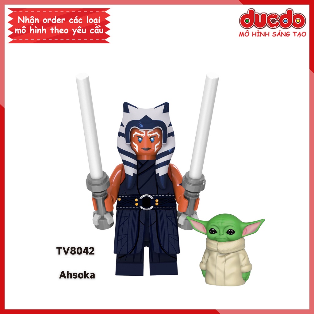 Minifigures nhân vật Chiến tranh giữa các vì sao - Đồ chơi Lắp ghép Xếp hình Mini Mô hình TV6106