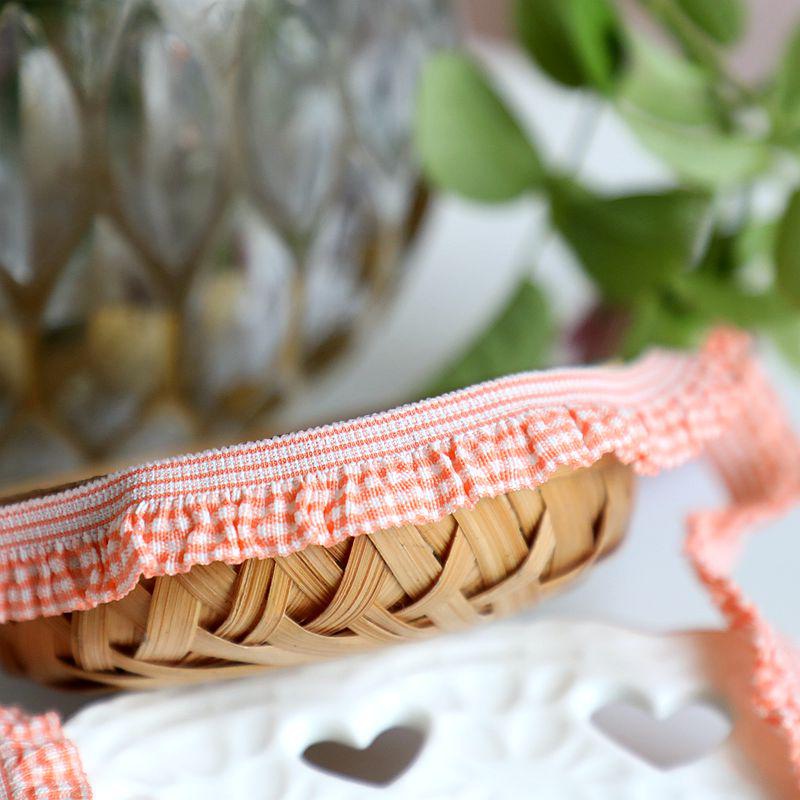 Vải Ren Phối Bèo Co Giãn 1M Dùng May Rèm / Trang Trí Ghế Sofa