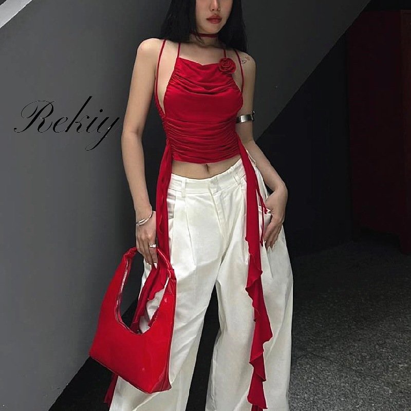 Kiy Áo tank top Hai Dây Màu Trơn Thời Trang 2023