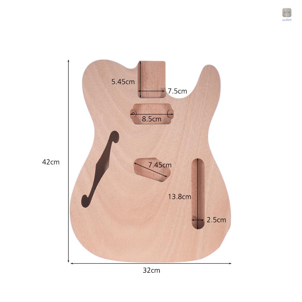 Thân Đàn Guitar Điện Bằng Gỗ Tổng Hợp DIY