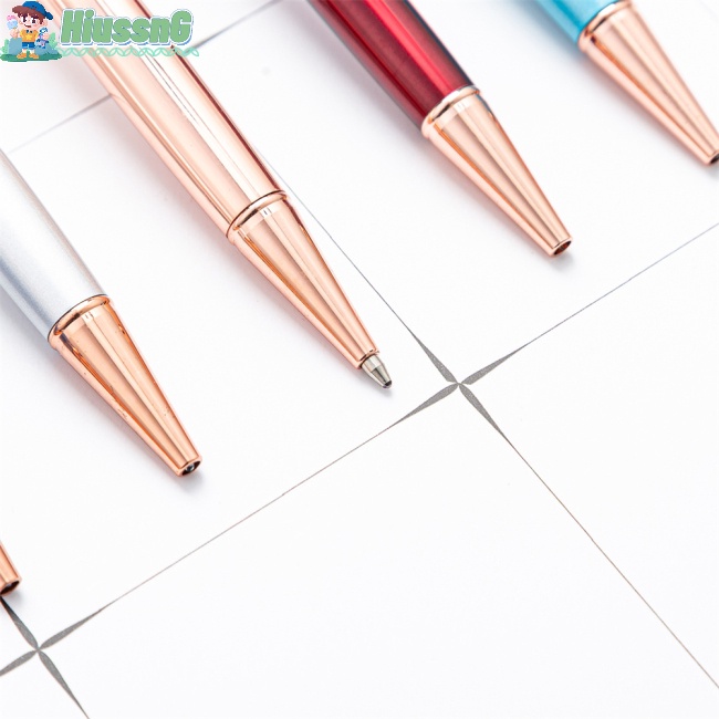 Bút Bi Rỗng Hình Cỏ Bốn Lá Nổi Cho Học Sinh Diy