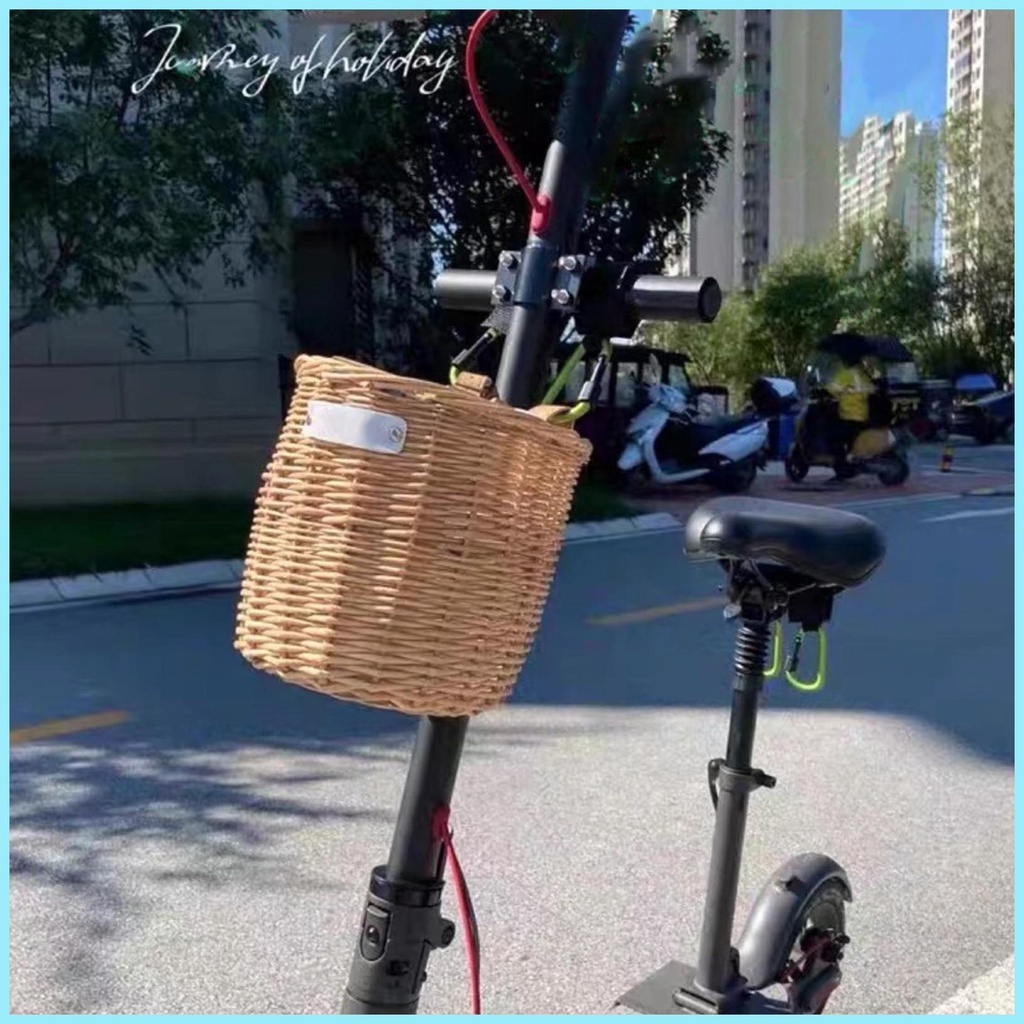 Giỏ Đựng Đồ Gắn Tay Lái Xe Đạp Dành Cho Bé Trai Và Bé Gái