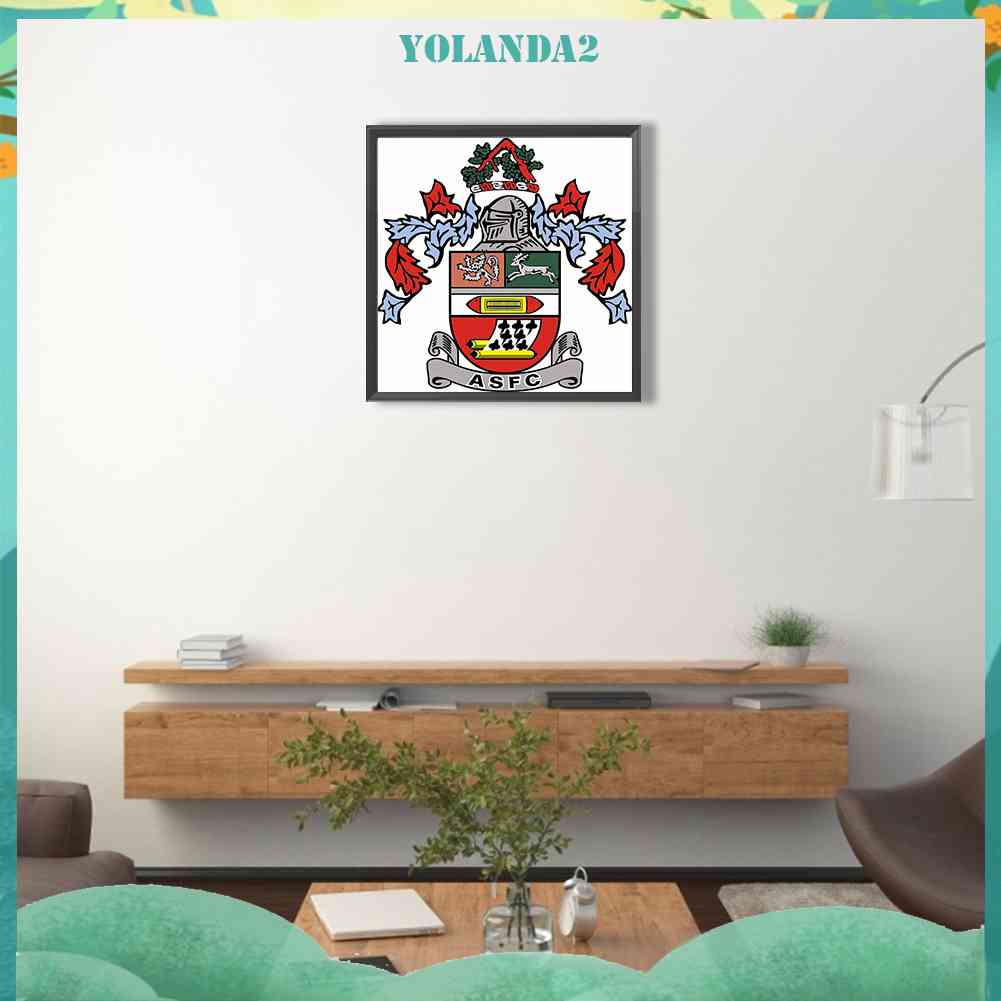 Bộ Tranh Đính Đá 5D DIY Họa Tiết Accrington Stanley Độc Đáo Sáng Tạo Phụ Kiện Trang Trí Nghệ Thuật Thủ Công