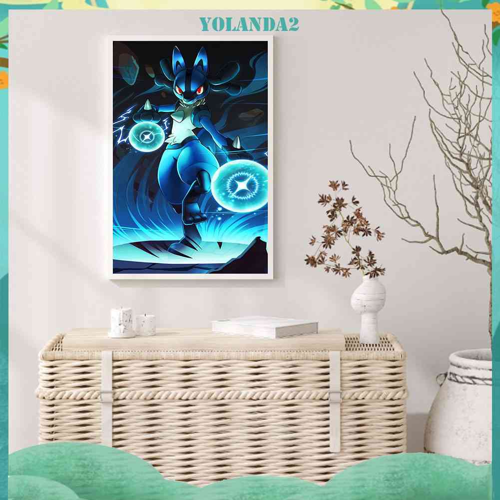 Bộ Tranh Đính Đá 5D Họa Tiết Hoạt Hình Độc Đáo DIY Dùng Trang Trí Nhà Cửa