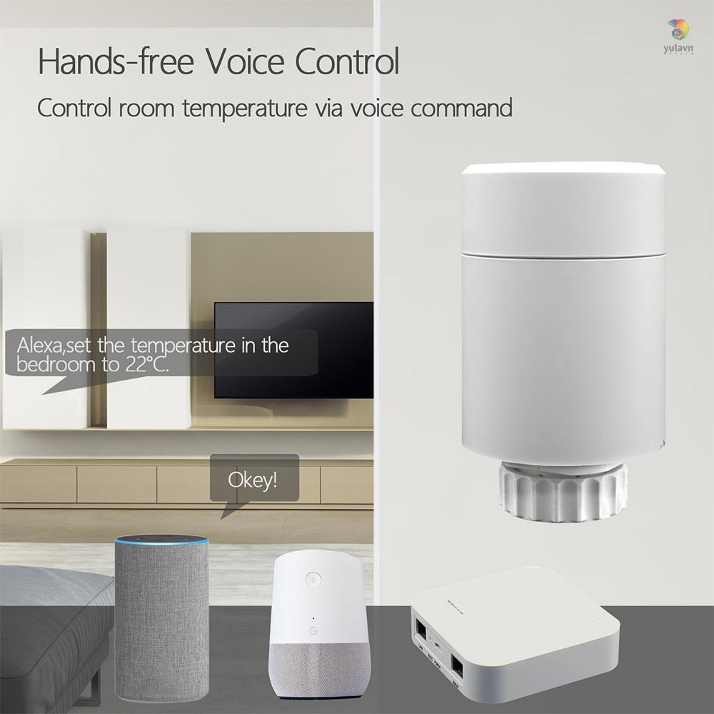 Van Điều Khiển Nhiệt Độ ZigBee 3.0 TRV Thiết Kế Nhỏ Gọn Tiện Dụng
